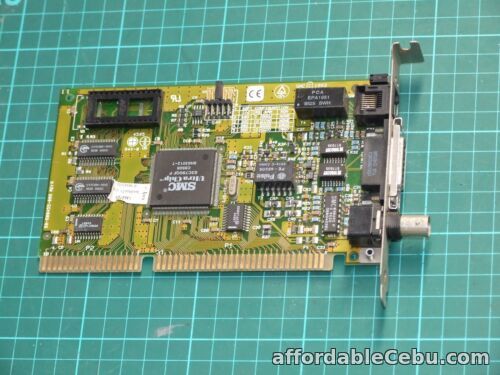 1st picture of SMC Elite 16 Ultra 8216C ISA 16-Bit Combo Network Card NIC 60-600455-006 Rev A For Sale in Cebu, Philippines
