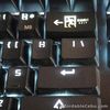 Safe Exit Shine Through Keycaps ABS R1 2.0U Backspace Delete Keys Keycap Replace