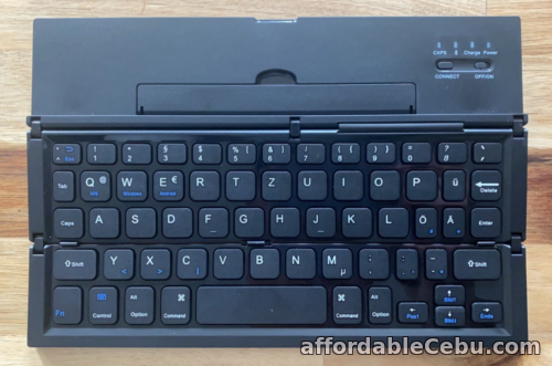 1st picture of CL-888 Foldable Bluetooth QWERTZ Keyboard For IOS Android and Windows UK For Sale in Cebu, Philippines