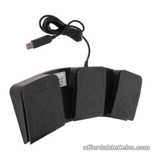 1st picture of USB Foot Pedal MIDI Function Three Keys Easy Touch Response Game Pedal For Sale in Cebu, Philippines