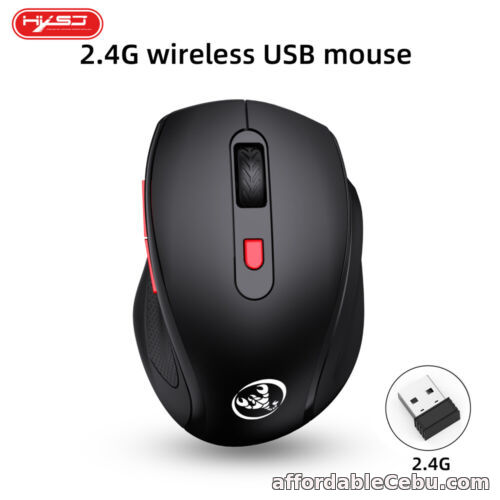 1st picture of 2.4G Office USB Wireless Mouse 6 Buttons 1600DPI Adjustable For Notebook Desktop For Sale in Cebu, Philippines