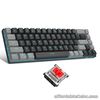 60 Percent Gaming Mechanical Keyboard, Minimalist MK-Box Blue Backlit
