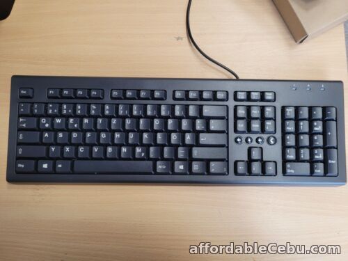 1st picture of HP QWERTY KEYBOARD P/N 697737-042 BLK Katydid USB KBD US layout GR For Sale in Cebu, Philippines