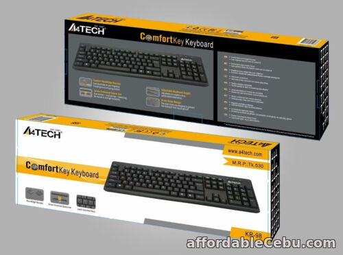 1st picture of Wireless Keyboard and Mouse Combo Set Ultra Slim 2.4GHz Kit USB Receiver for PC For Sale in Cebu, Philippines