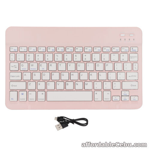 1st picture of (pink) Mini Wireless Keyboard Lock Screen Function Small Portable For Sale in Cebu, Philippines