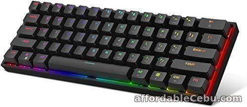 1st picture of Dierya DK61E 60% Mechanical Gaming Keyboard,Gateron Optical Switch RGB Backlit For Sale in Cebu, Philippines