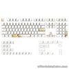 108 Keys PBT Keycaps Cherry Profile Game Dye Sub Mechanical keyboard Keycap DIY