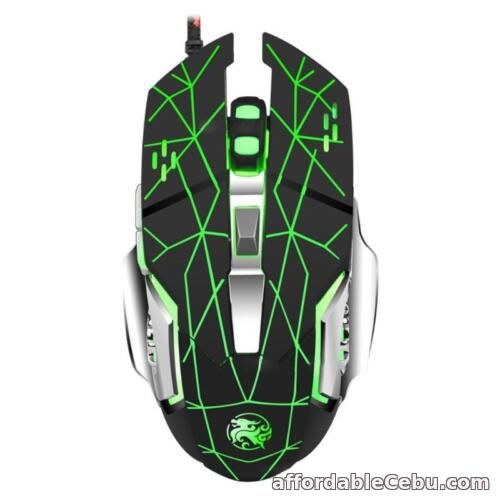 1st picture of Professional Wired Gaming Mouse 4000DPI Mute Computer Mechanical Mouse with RGB For Sale in Cebu, Philippines