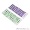 Keyboard Stickers PVC Material Keycaps Stickers Easy Applying For Desktops