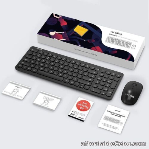1st picture of Wireless Gaming Keyboard and Mouse Sets Rechargeable RGB Backlit For PC Laptop For Sale in Cebu, Philippines