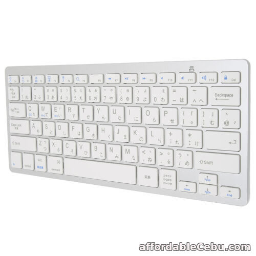 1st picture of (Japanese)78 Keys Wireless Keyboard Small Portable Mini Ultra Thin Computer For Sale in Cebu, Philippines