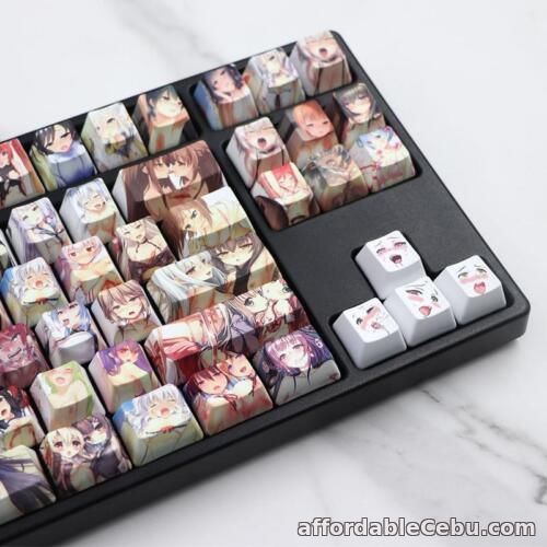 1st picture of PBT 108 for  Ahegao Keycap Dye Sublimation OEM Profile Japanese Anime Keycap For Sale in Cebu, Philippines