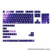 KCA Profile PBT Sublimation Keycaps for 61/64/68/87 Mechanical Keyboard Accs