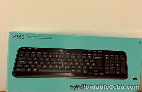 1st picture of New Sealed Logitech K360 Wireless Keyboard Compact And Slim Computer Keyboard For Sale in Cebu, Philippines