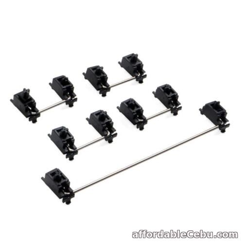 1st picture of for Mechanical Keyboard Cherry Stabilizers Satellite Axis 7u 6.25u 2u Black For Sale in Cebu, Philippines