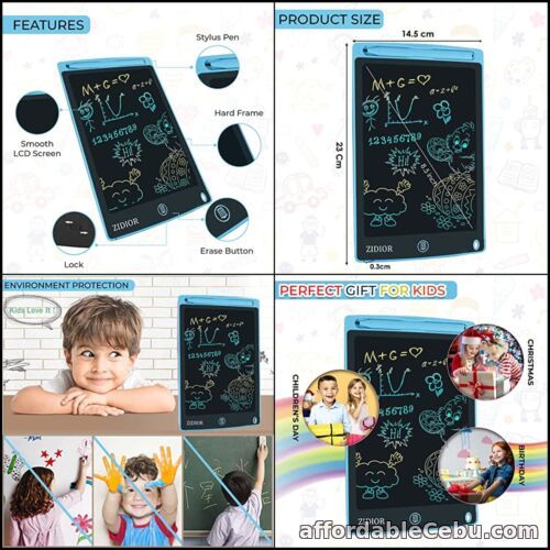 1st picture of ZIDIOR LCD Writing Tablet for Kids & Adults, 8.5 Inch Digital Drawing & Doodle B For Sale in Cebu, Philippines