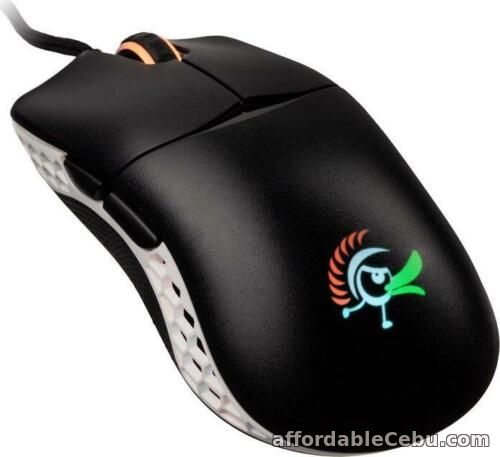 1st picture of Ducky Feather Black & White RGB Mouse Kailh GM 8.0 For Sale in Cebu, Philippines