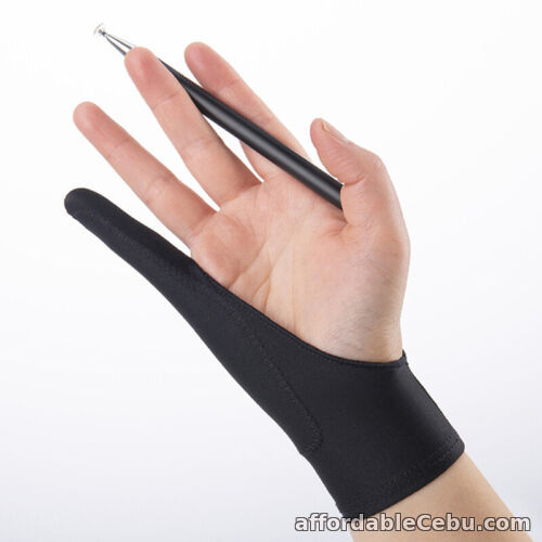 1st picture of Artist Drawing Glove For Any Graphics Drawing Tablet Black 1 Finger Anti-foulin. For Sale in Cebu, Philippines