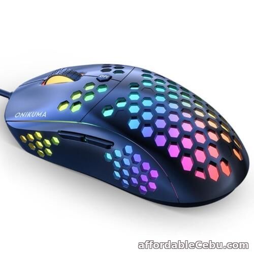 1st picture of LED Wired Mouse Optical Mice 6 Buttons Ergonomic Honeycomb for Computer Office For Sale in Cebu, Philippines