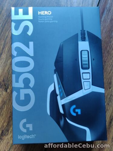 1st picture of LOGITECH G502 SE HERO GAMING MOUSE - 11 BUTTONS - BLACK/WHITE New&sealed For Sale in Cebu, Philippines
