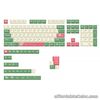 Chalk Color Keycaps 136-Key PBT Dye Subbed Keycap for Mechanical Keyboard DIY