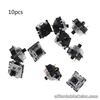 for Cherry MX Keyboard Replace Parts Gateron MX Black Switch Transparent