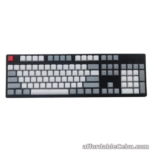 1st picture of Vintage Style OEM Profile Thick PBT Shot Backlit RGB Keycaps Gray White Red Mix For Sale in Cebu, Philippines