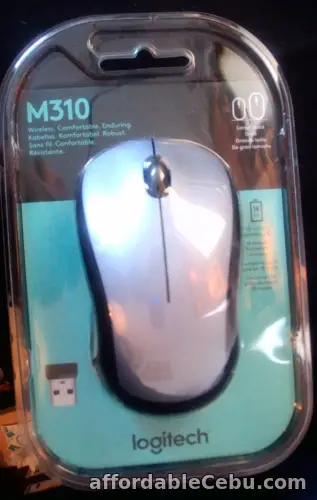 1st picture of Logitech M310 Wireless Mouse. New & sealed. Black/Grey colour. Fast dispatch!! For Sale in Cebu, Philippines