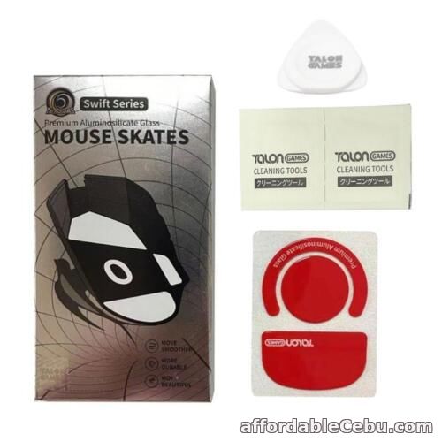 1st picture of 1Set Glass Curved Edges Mouse Feet Mouse Skates Pad for  G Pro X Mouse For Sale in Cebu, Philippines
