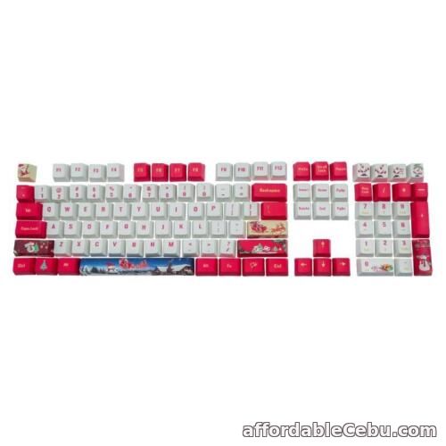 1st picture of 108 Custom Christmas Keycaps OEM Profile for  Suitable for Cherry MX Switch S For Sale in Cebu, Philippines