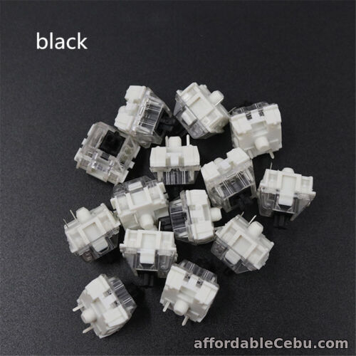 1st picture of 100pcs mechanical keyboard black blue brown red key switch for CIY Sockets SMD For Sale in Cebu, Philippines