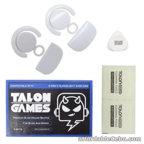 1st picture of TALONGAMES for  G Pro X Mouse Skates Replacement Glide Feet Pad 2Pack For Sale in Cebu, Philippines