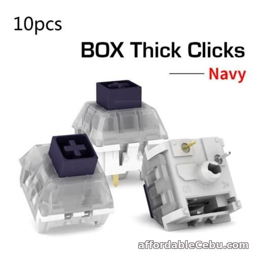 1st picture of Kailh Box Thick Click Navy Blue Jade Switches RGB SMD 3pin Switch IP56Waterproof For Sale in Cebu, Philippines