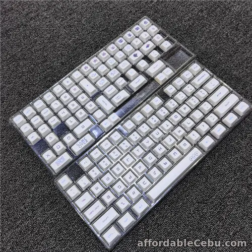 1st picture of Video Game Keycap PBT 143 Keycaps XDA Height White In Box for Cherry MX Keyboard For Sale in Cebu, Philippines