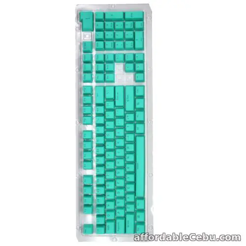 1st picture of (Cyan)Keyboard Keycaps PBT Mechanical Keyboard Keycaps 108 Key Video Game For Sale in Cebu, Philippines