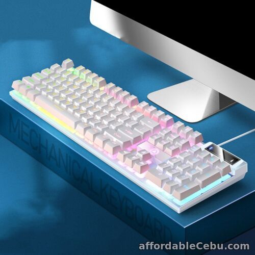 1st picture of Axis Mechanical Keyboard Backlit Keyboard Wired Keyboard Gaming Keyboard For Sale in Cebu, Philippines