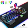 NEW 2.4G RGB Wireless Gaming Keyboard and Mouse Combo For PC Laptop Black K680