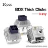 Kailh Box Thick Click Navy Blue Jade Switches RGB SMD 3pin Switch IP56Waterproof