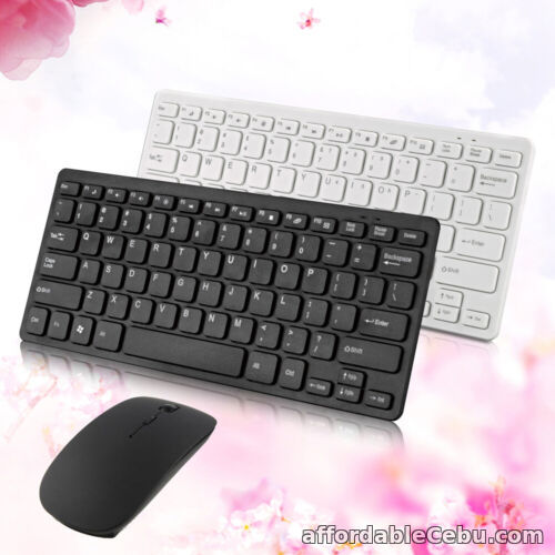 1st picture of 2.4 GHz Mini Wireless Keyboard Mouse Set For PC Laptop Computer Notebook For Sale in Cebu, Philippines