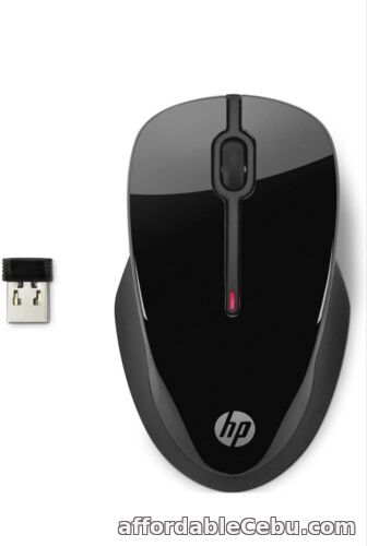 1st picture of HP 250 Black 2.4 GHz USB Wireless Mouse with Blue LED 1000, 1200, 1600 DPI For Sale in Cebu, Philippines