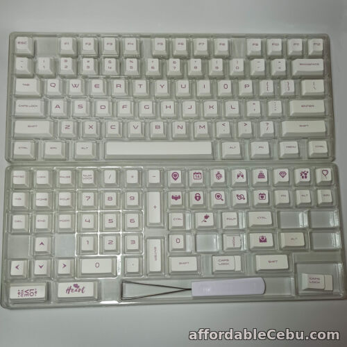 1st picture of White 134-key Sublimation PBT Keycap Height Key Cap for Mechanical Keyboard For Sale in Cebu, Philippines