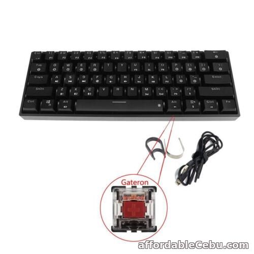 1st picture of 61-Key Mechanical Keyboard RGB Backlit Bluetooth-compatible 5.0 Wireless Keypad For Sale in Cebu, Philippines