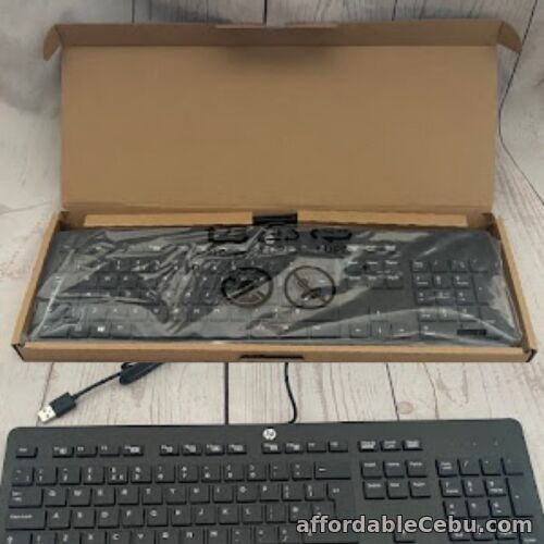 1st picture of NEW 2x HP USB Slim KB Win 8 Intl 803181-031 Keyboard (UK) (2 Keyboards in total) For Sale in Cebu, Philippines