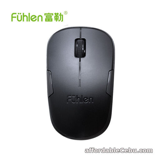 1st picture of Fuhlen M65 1000 DPI wireless mouse power saving mouse PC laptop mouse - Black For Sale in Cebu, Philippines