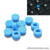 10pcs Rubber Mouse Pointer TrackPoint Blue Cap For HP Toshiba Laptop U.K N7P7
