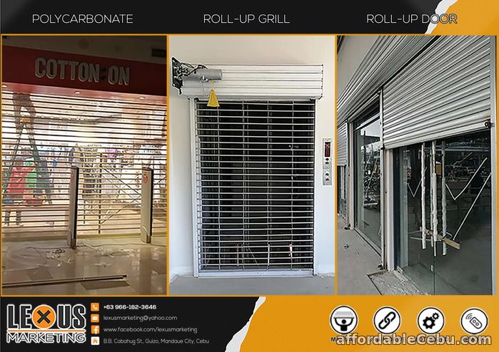 1st picture of ROLL-UP DOORS by Lexus Marketing Offer in Cebu, Philippines