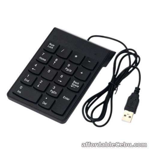 1st picture of Ultra Slim Numeric Keypad Mini Wired Numpad External Numbers Keyboard Pad For Sale in Cebu, Philippines