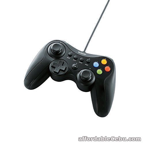 1st picture of ELECOM Game Pad USB Connection Xinput / DirectInput JC-U3613MBK Black from Japan For Sale in Cebu, Philippines