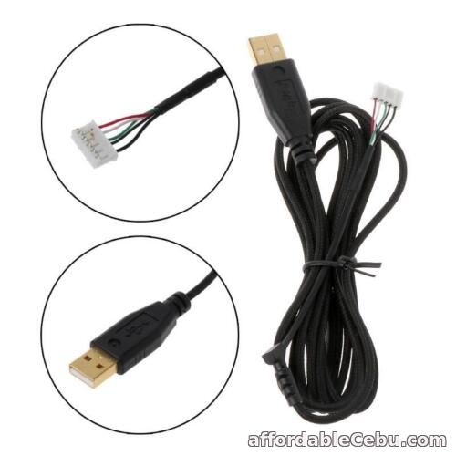 1st picture of USB Mouse Cable Wire Replacement DIY Umbrella Rope for Naga 2014 Mice 2.25m For Sale in Cebu, Philippines