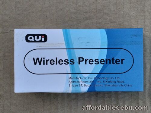 1st picture of QUI Presentation Clicker Pointer, Black For Sale in Cebu, Philippines